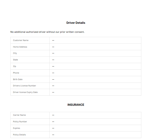 Renter e-signing a digital car rental agreement on a smartphone
